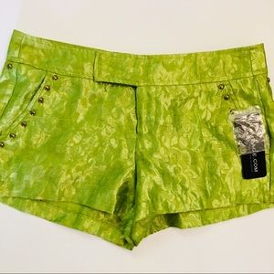 Lime Green Rampage Shorts
